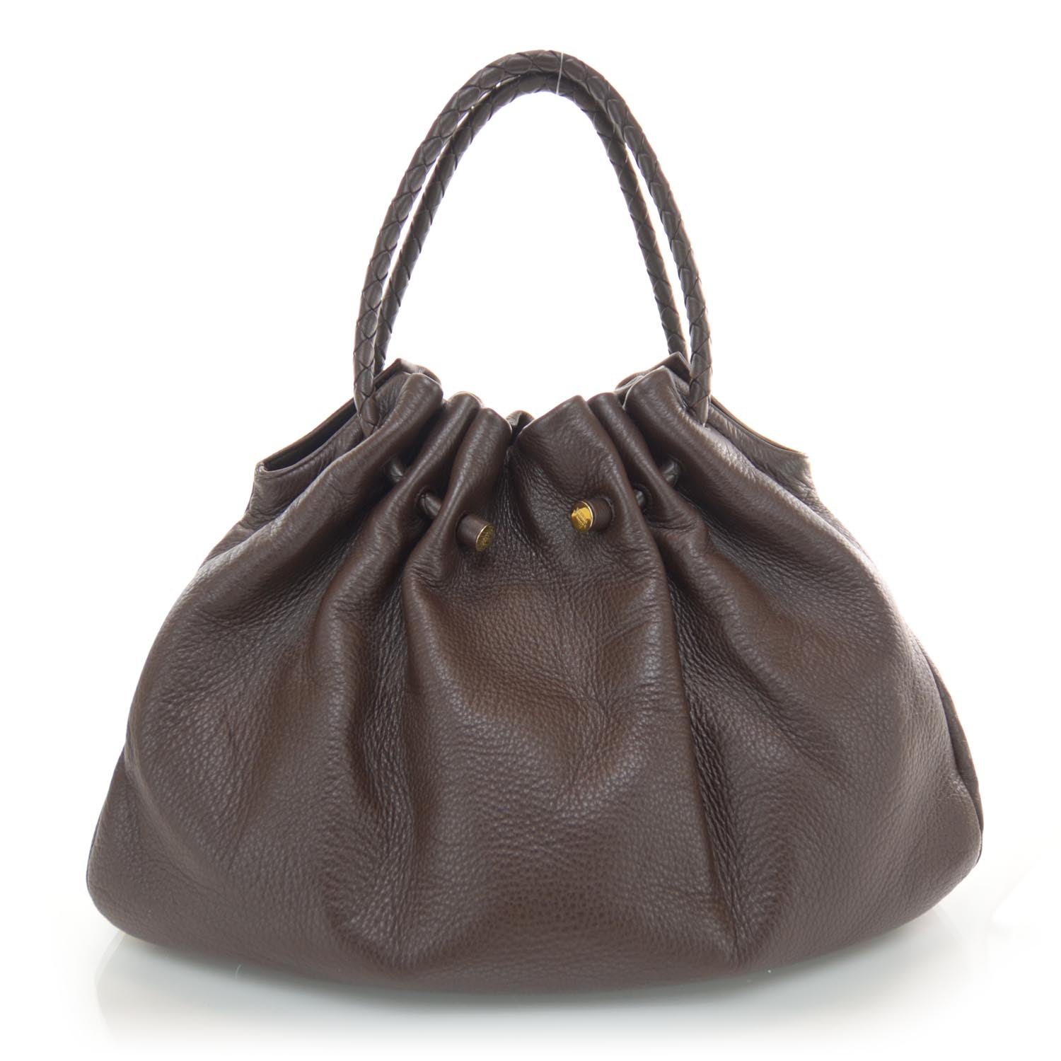 Bottega Veneta Leather Braided Hobo Bag 1 of 9
