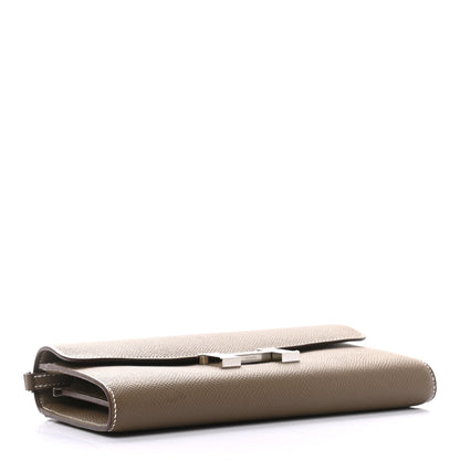 Hermes Epsom Constance Long To Go Wallet Etoupe 3 of 9