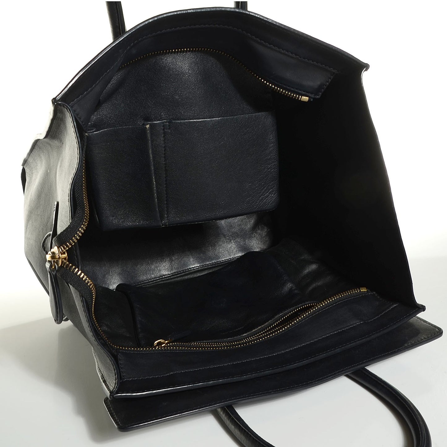 Smooth Calfskin Mini Luggage Black