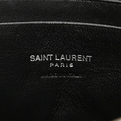 Saint Laurent Grain De Poudre Matelasse Monogram Mini Lou Camera Bag Black 6 of 11