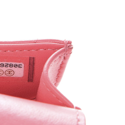 Chanel Lambskin Quilted Airpods Pro Case Coral 8 of 9