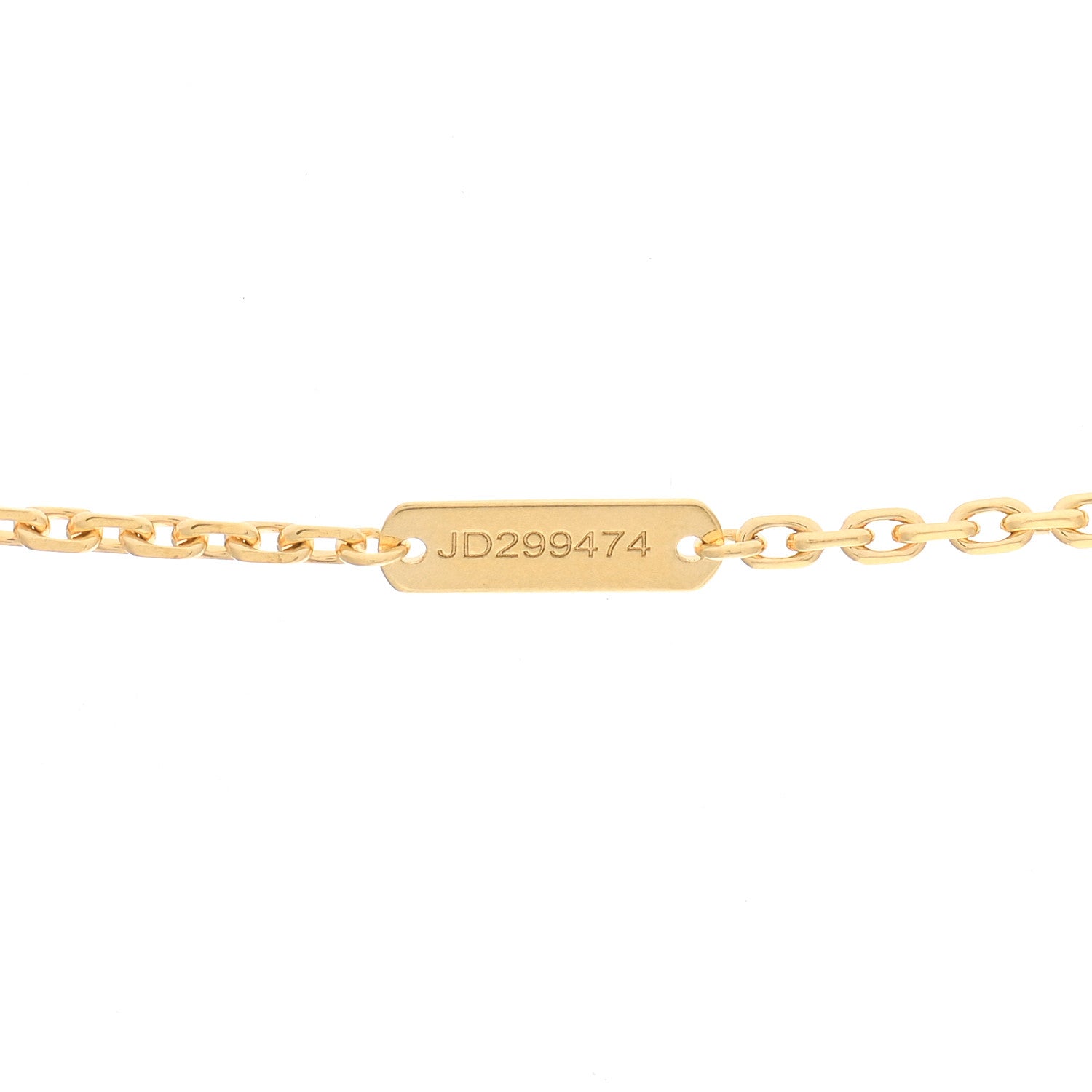 Van Cleef & Arpels 18K Yellow Gold Guilloche Magic Alhambra Long Necklace 6 of 6
