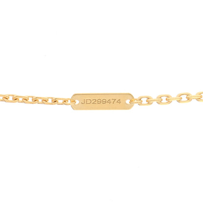 Van Cleef & Arpels 18K Yellow Gold Guilloche Magic Alhambra Long Necklace 6 of 6