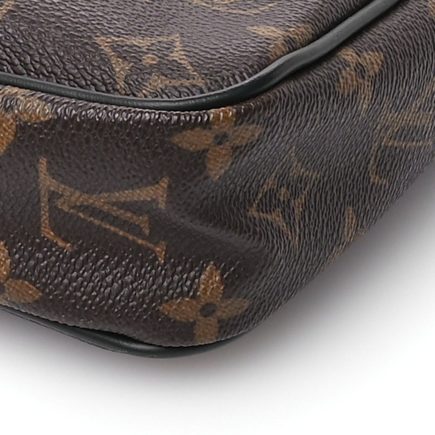 Monogram Macassar Porte Documents Voyage Soft Briefcase