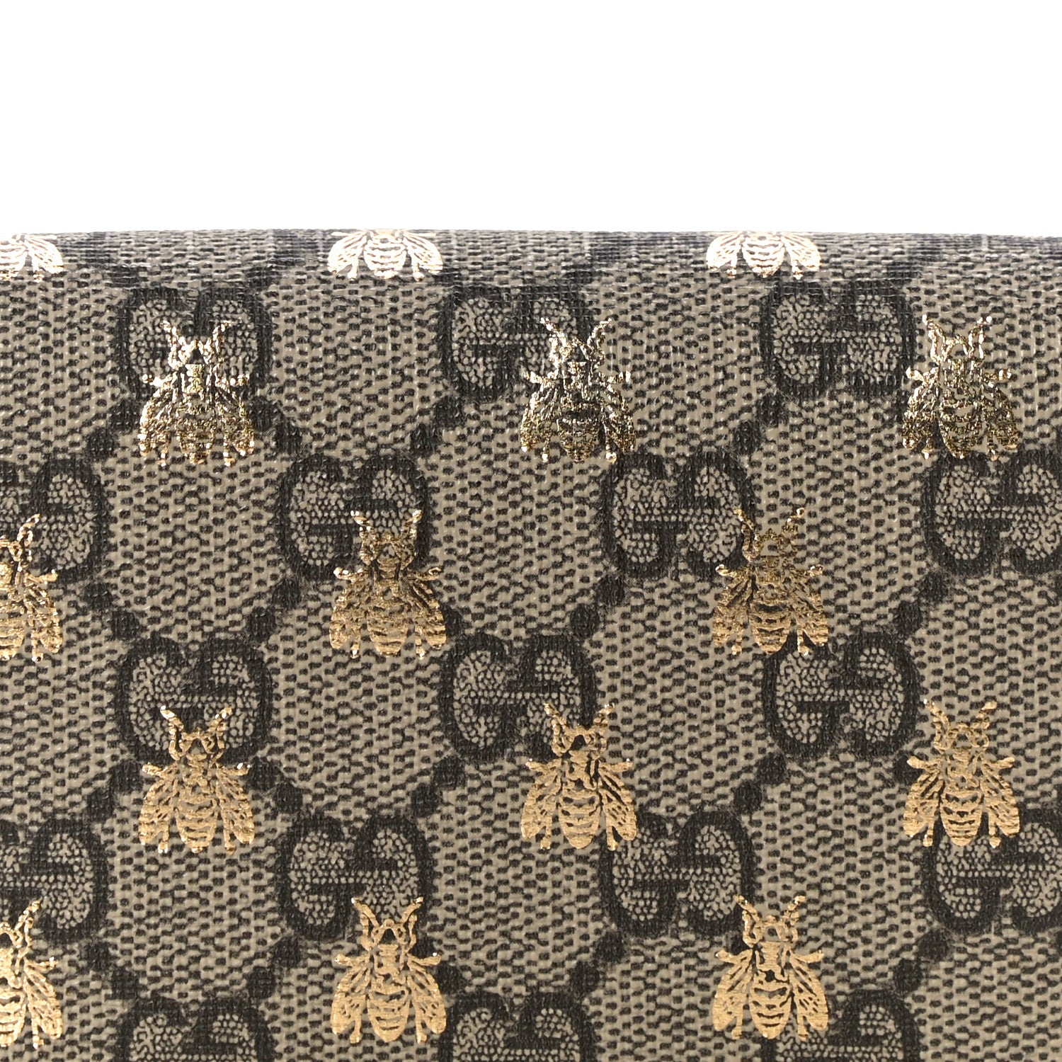Gucci GG Supreme Monogram Bee Print Card Case 8 of 12