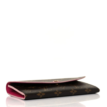 Louis Vuitton Monogram Bloom Flower Emilie Wallet 4 of 9