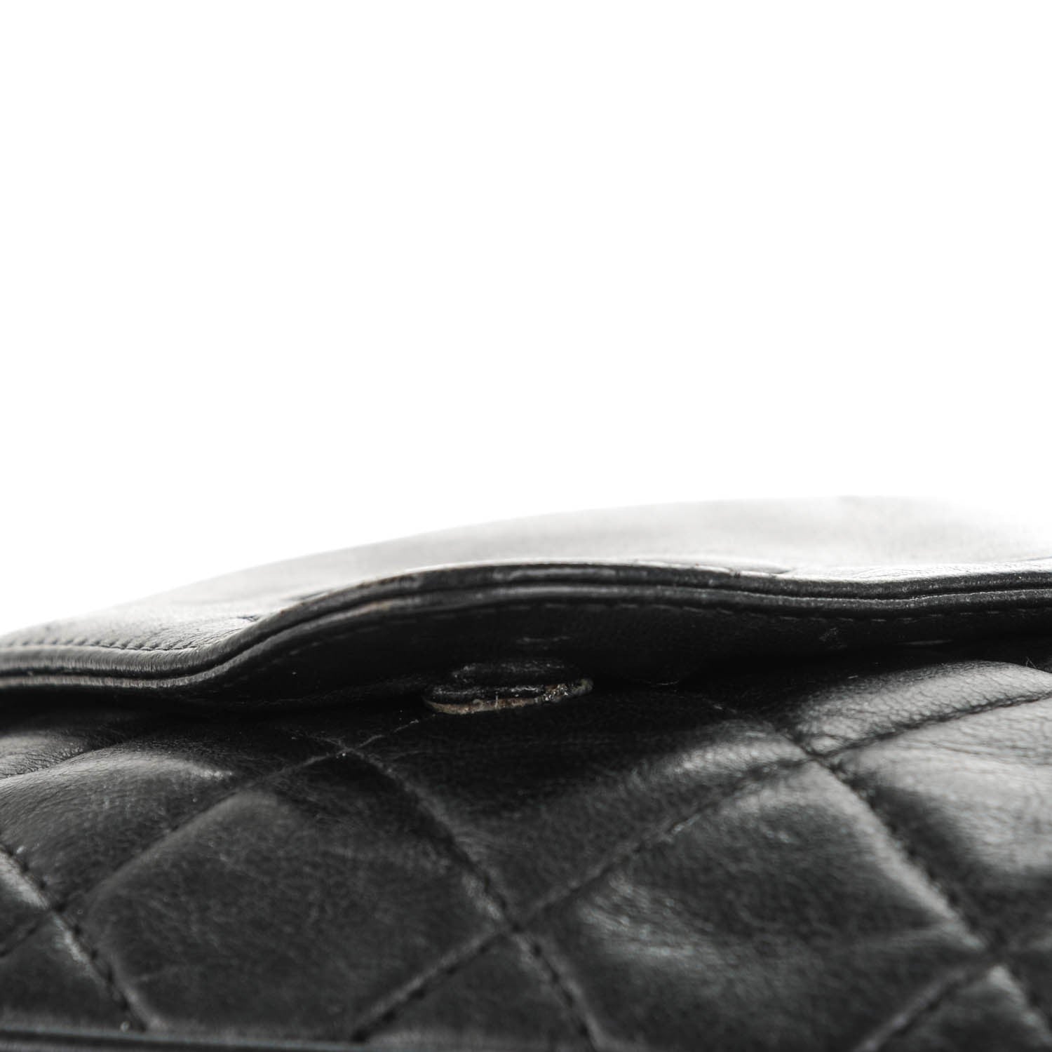 Chanel Lambskin Quilted Camera Case Black 5 of 11