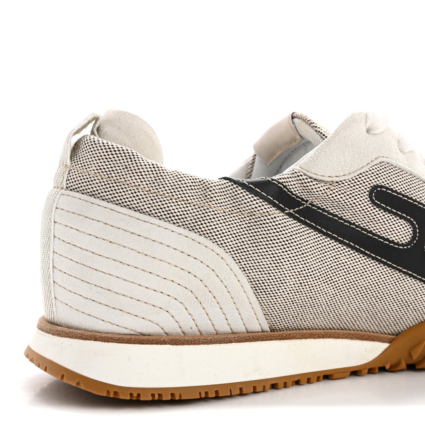 Toile Suede Goatskin Jet Sneakers 38 Multicolored Prunoir