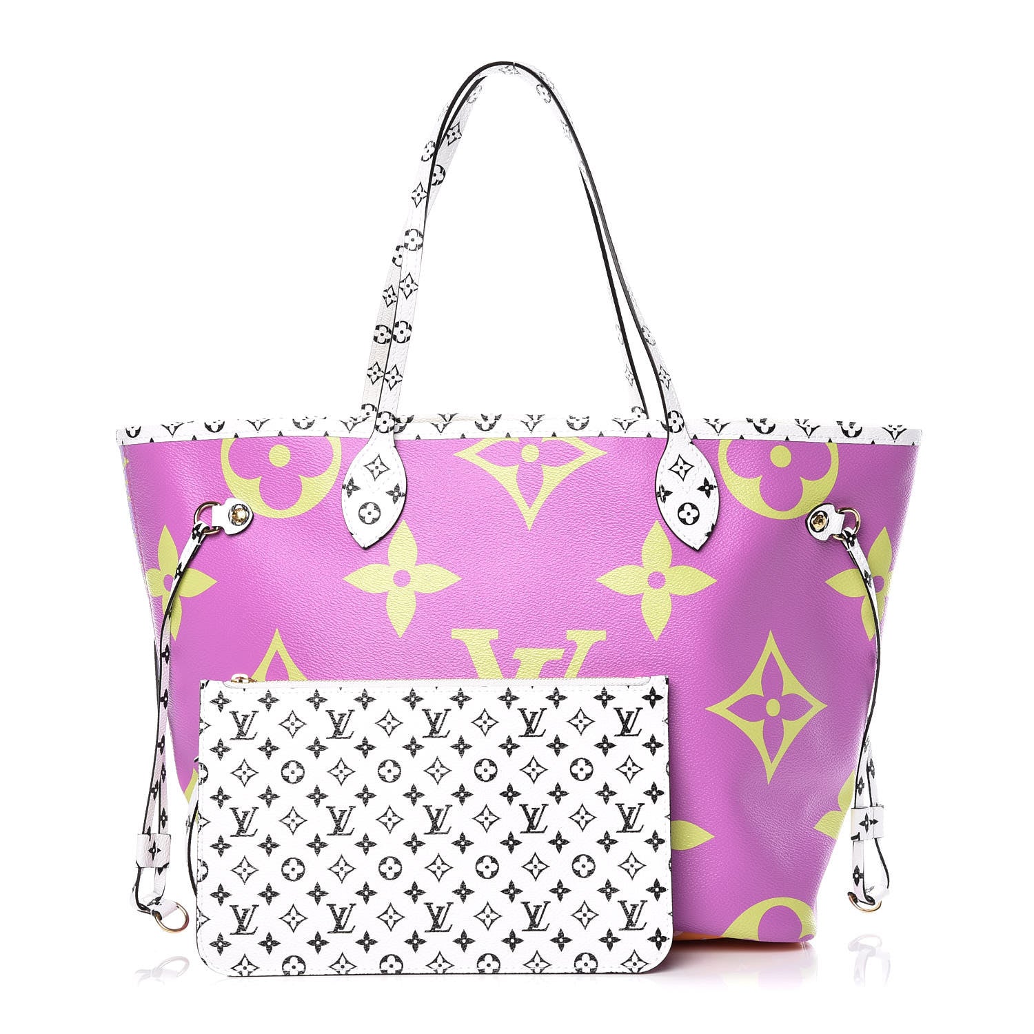 Louis Vuitton Monogram Giant Neverfull MM Pink Lilac 1 of 12