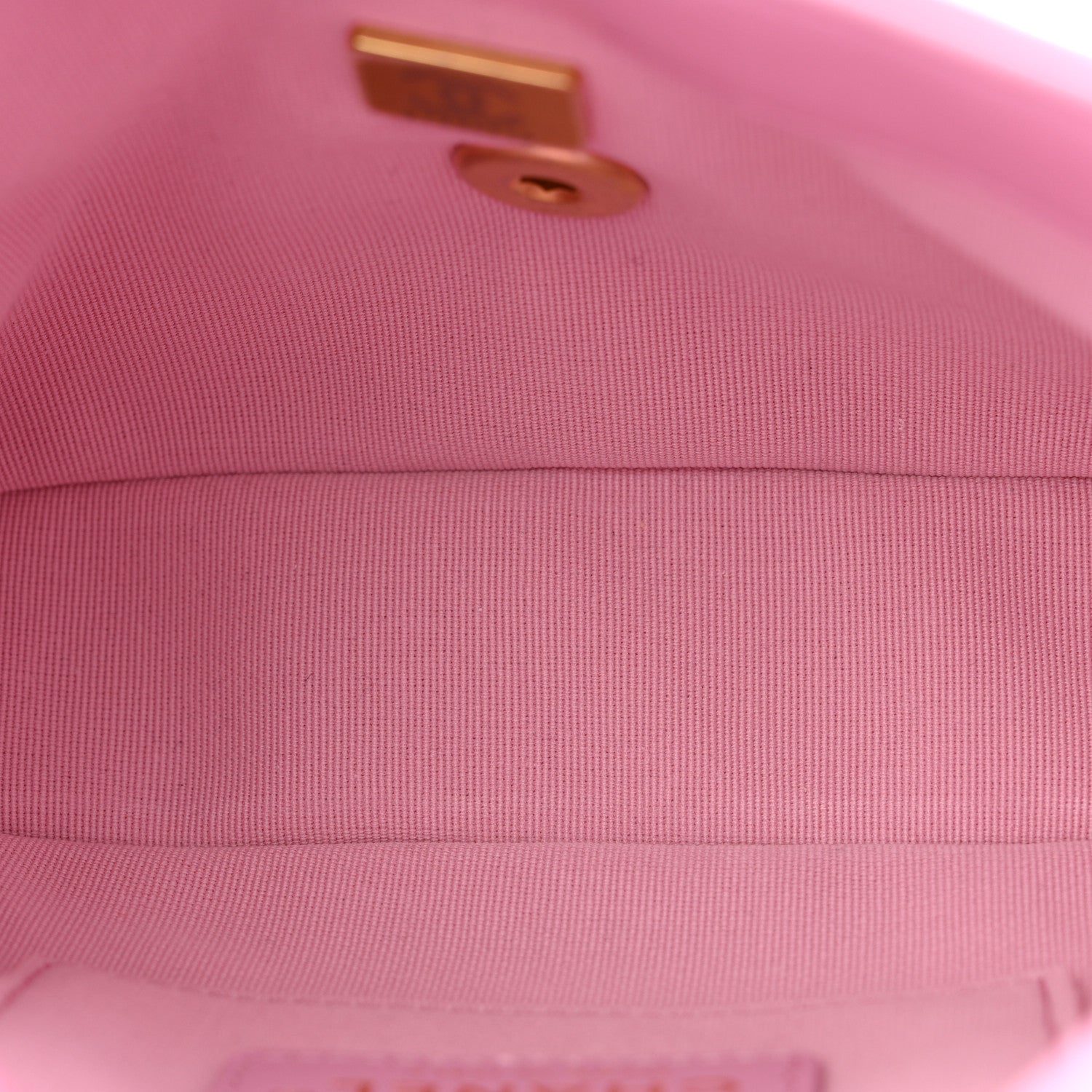 Chanel Lambskin Quilted Mini Lacquered Chain Flap Pink 5 of 10