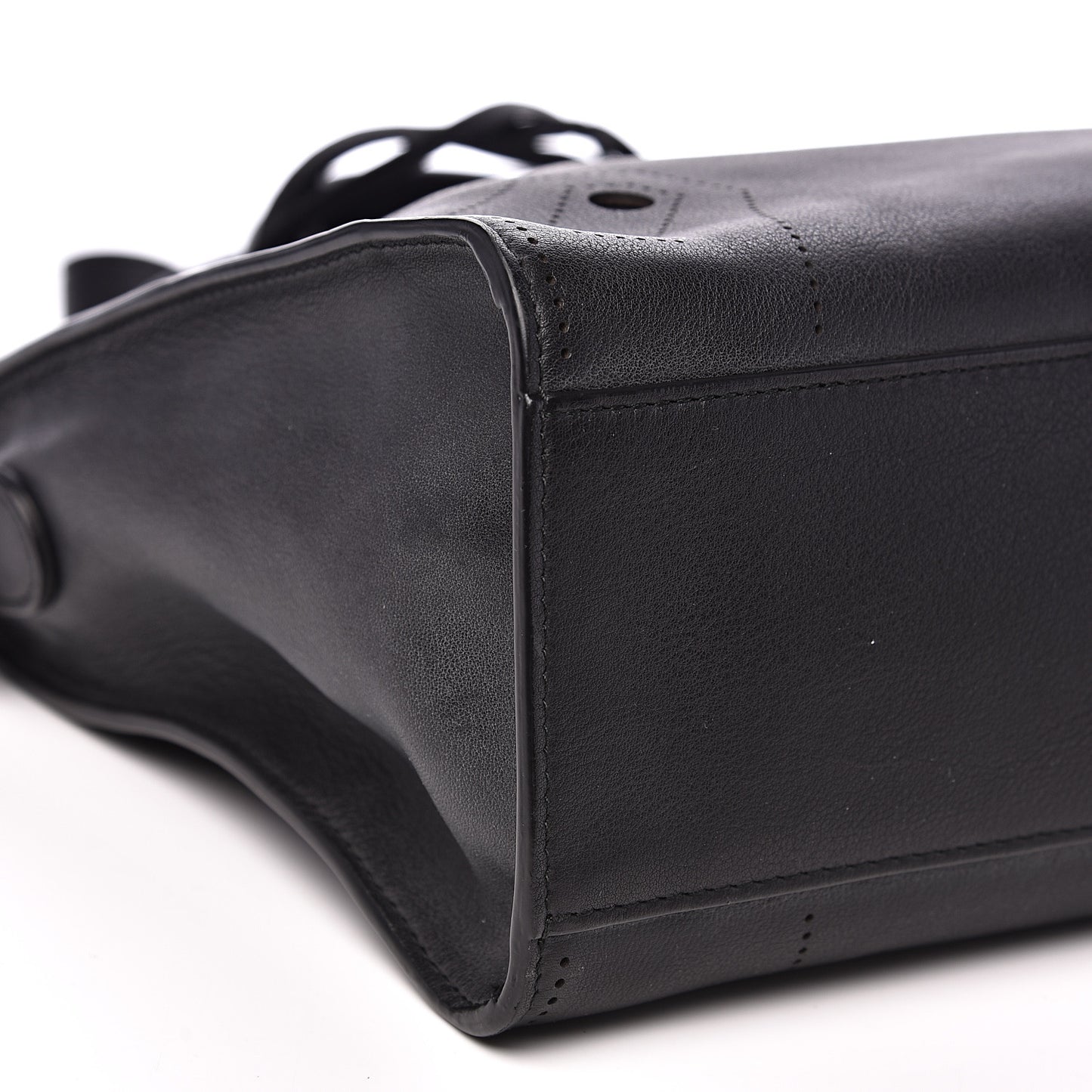 Veau Soyeux Perforated Blackout Hardware S City Black