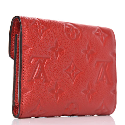 Louis Vuitton Empreinte Victorine Wallet Cherry 3 of 8