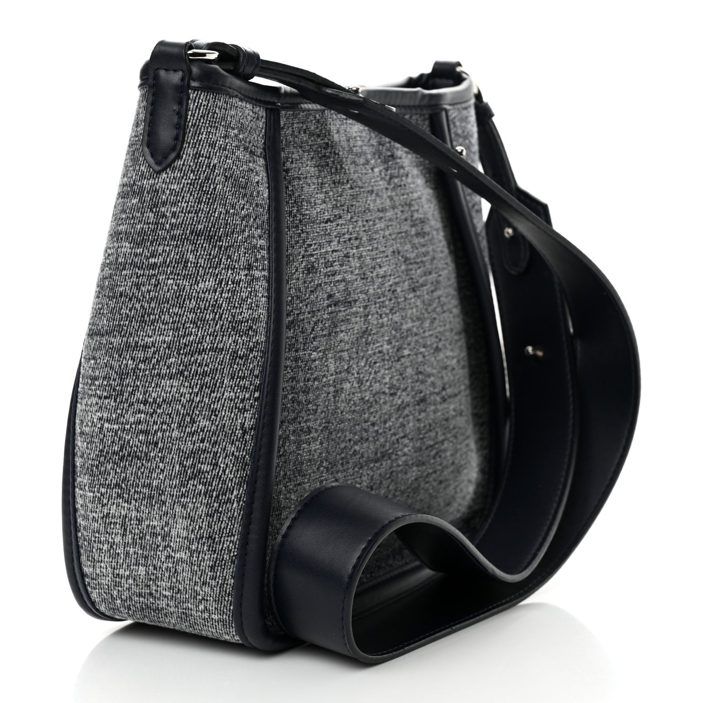 Eco Alter Denim Logo Mini Crossbody Blue