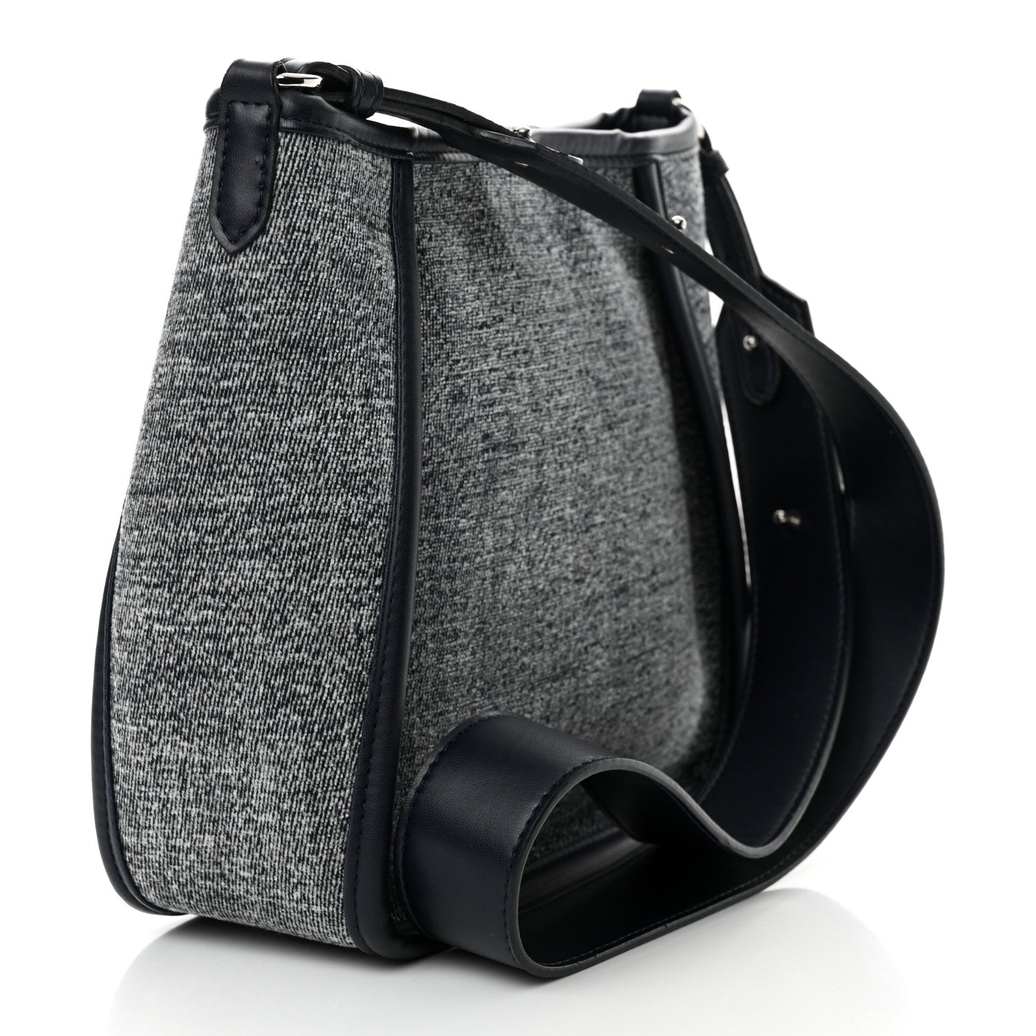 Stella McCartney Eco Alter Denim Logo Mini Crossbody Blue 3 of 12