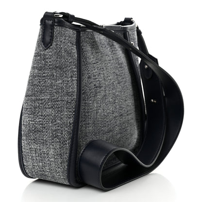 Stella McCartney Eco Alter Denim Logo Mini Crossbody Blue 3 of 12