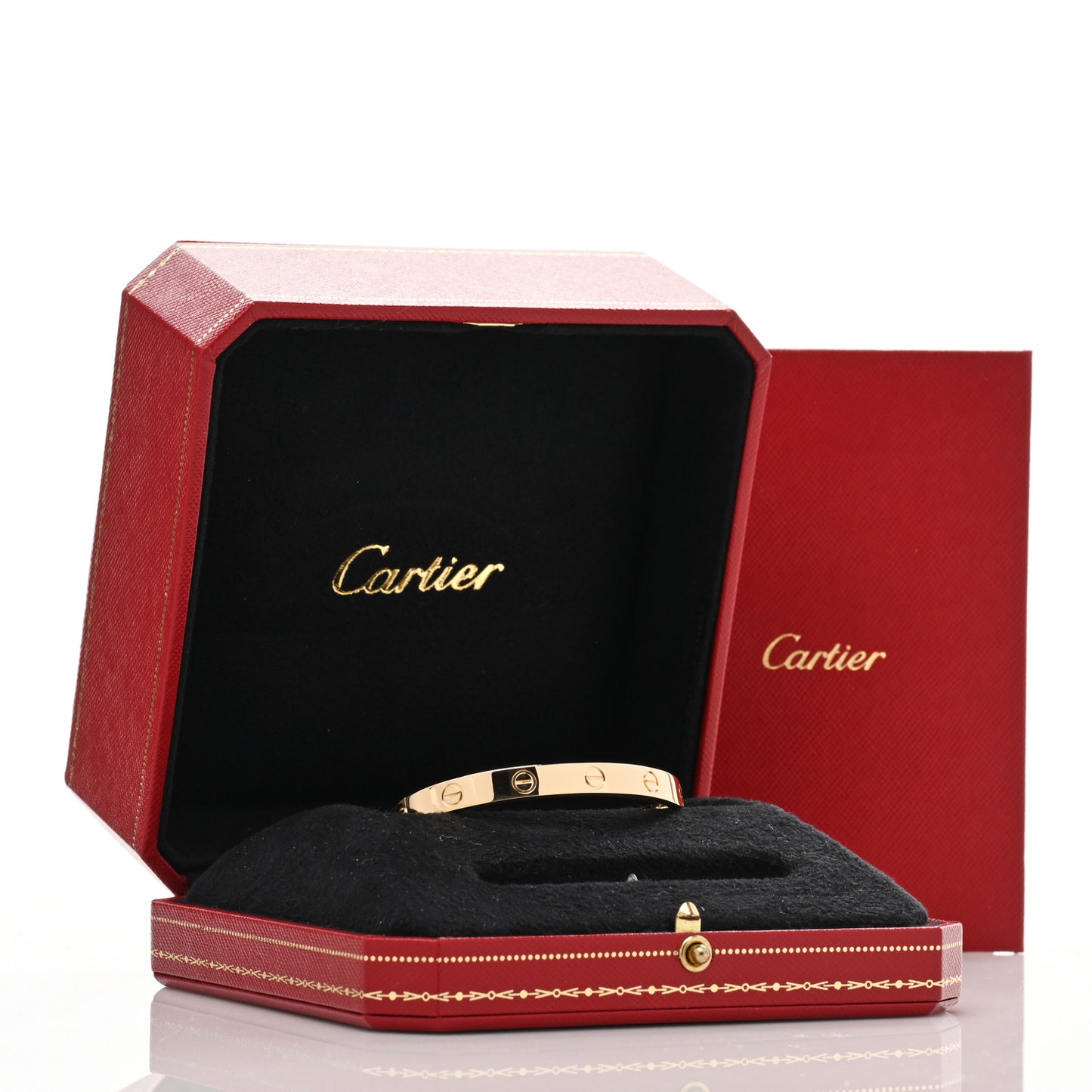 18K Yellow Gold Love Bracelet 16