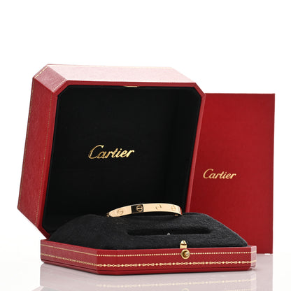 Cartier 18K Yellow Gold Love Bracelet 16 4 of 5