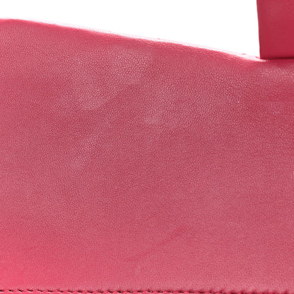 Chanel Lambskin Quilted Jumbo Double Flap Dark Pink 11 of 16