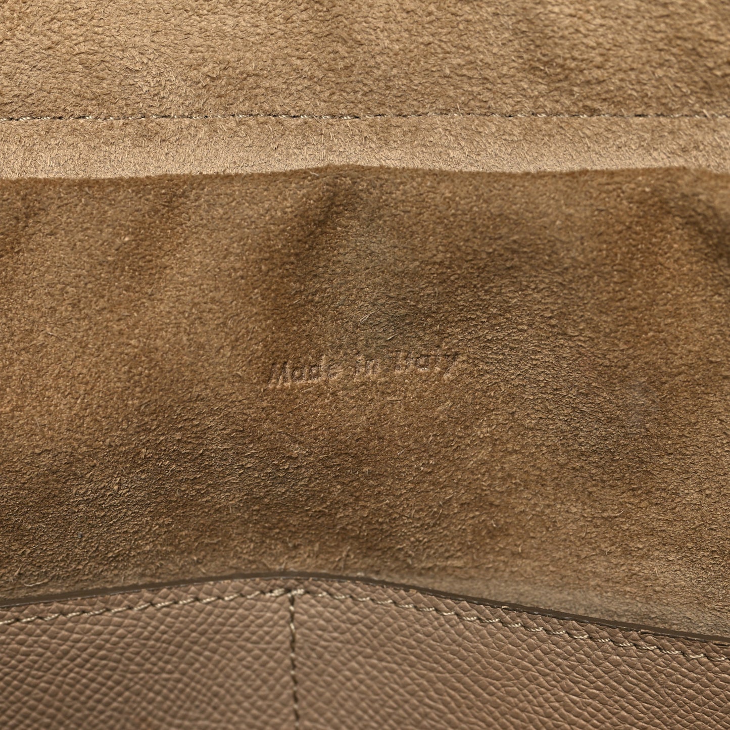 Grained Calfskin Mini Belt Bag Light Taupe