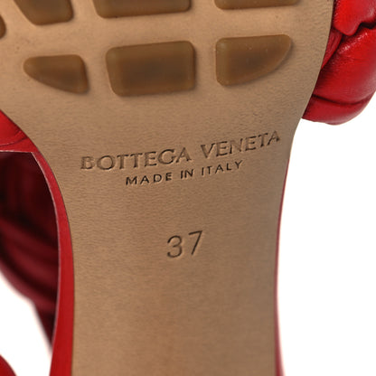 Bottega Veneta Shiny Nappa Intrecciato The Board Sandals 37 Nail Polish 6 of 7