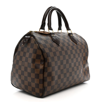 Louis Vuitton Damier Ebene Speedy 30 3 of 17