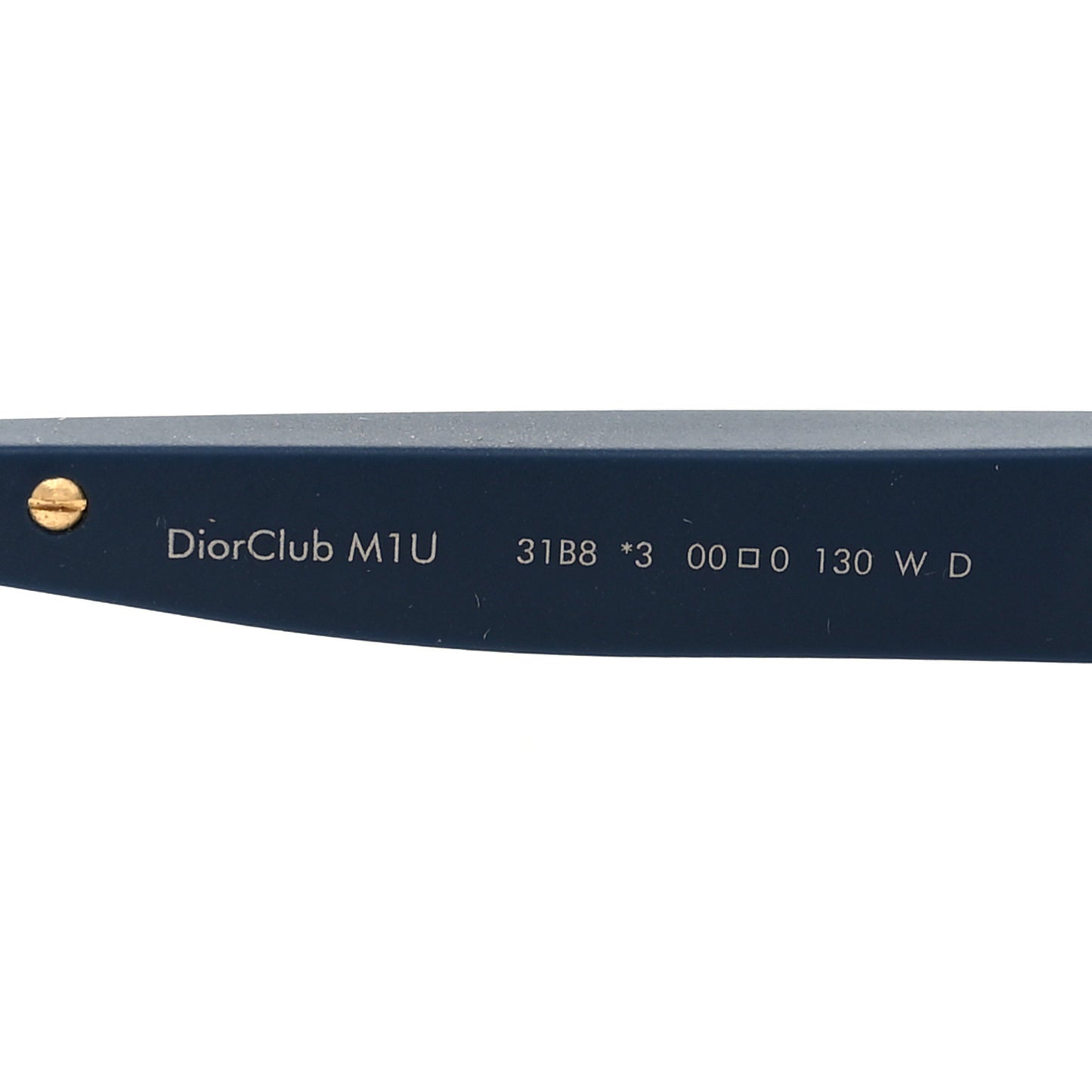 Oblique Diorclub M1U Mask Sunglasses Blue
