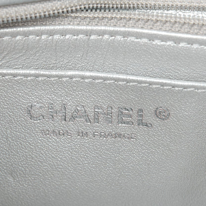 Chanel Metallic Grained Calfskin Quilted 2.55 Reissue Mini Flap Silver 6 of 10