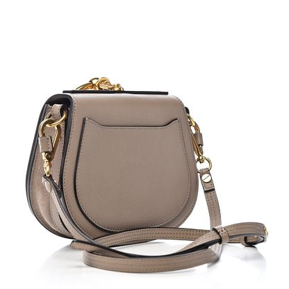 Chloe Calfskin Suede Small Nile Bracelet Bag Motty Grey 3 of 11