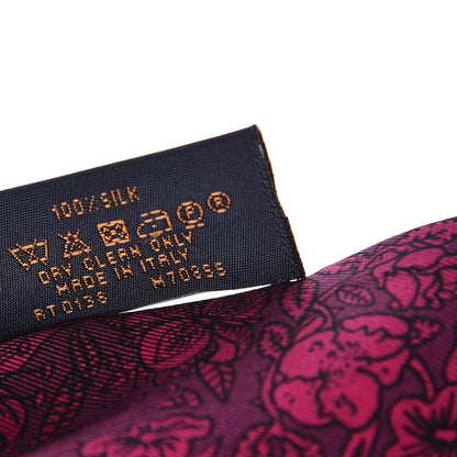 Louis Vuitton Silk Jeu De Louis BB Bandeau Magenta 3 of 5