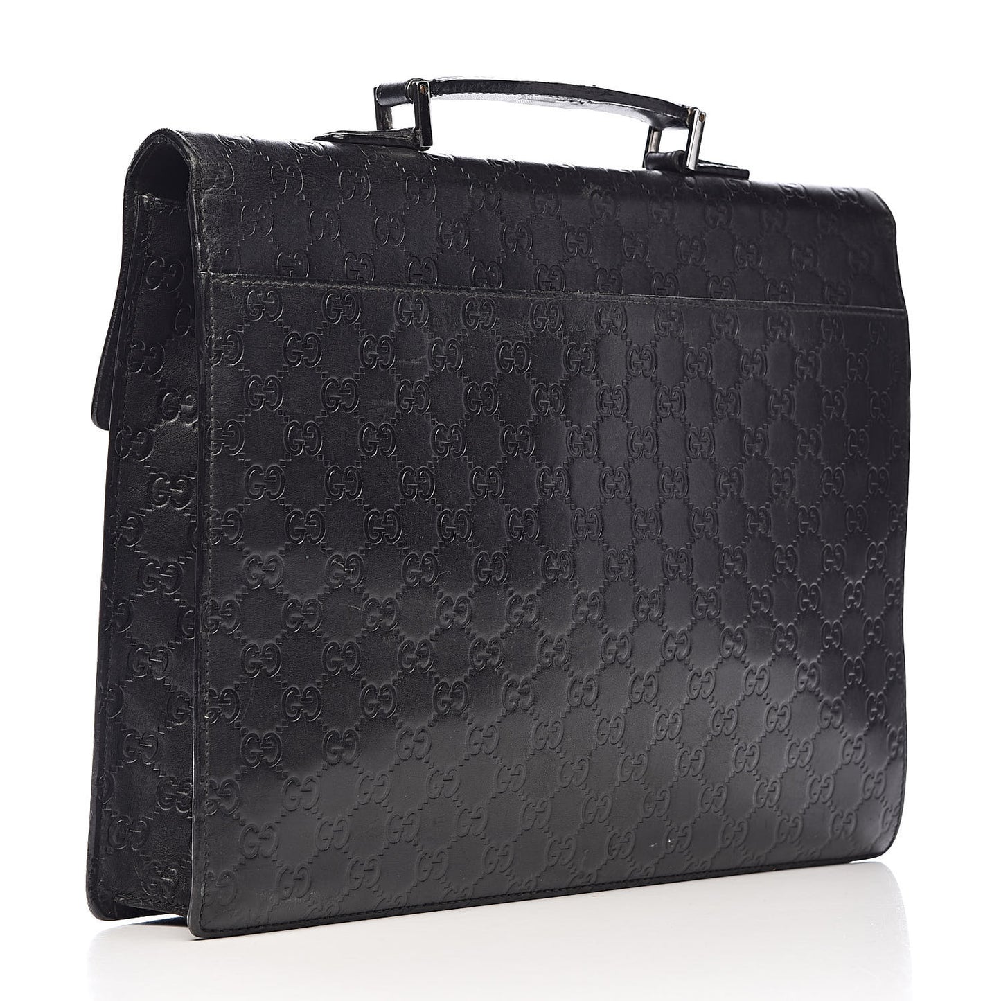 Guccissima Briefcase Black