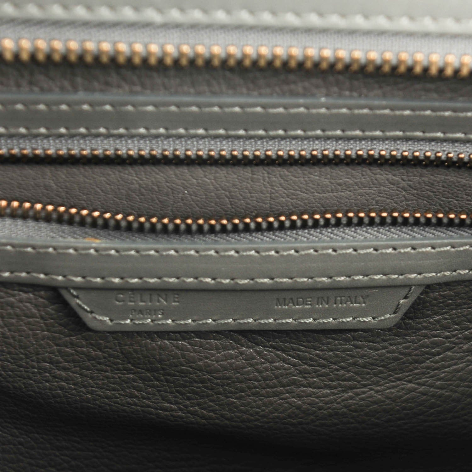 Celine Palmelato Mini Luggage Smoke 7 of 9