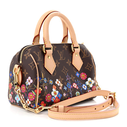 Louis Vuitton LV X TM Monogram Flowers Speedy Bandouliere 20 3 of 9