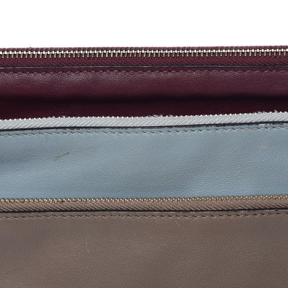 Valentino Garavani Vitello Rockstud Triple Zip Wristlet Pouch Multicolor 13 of 17