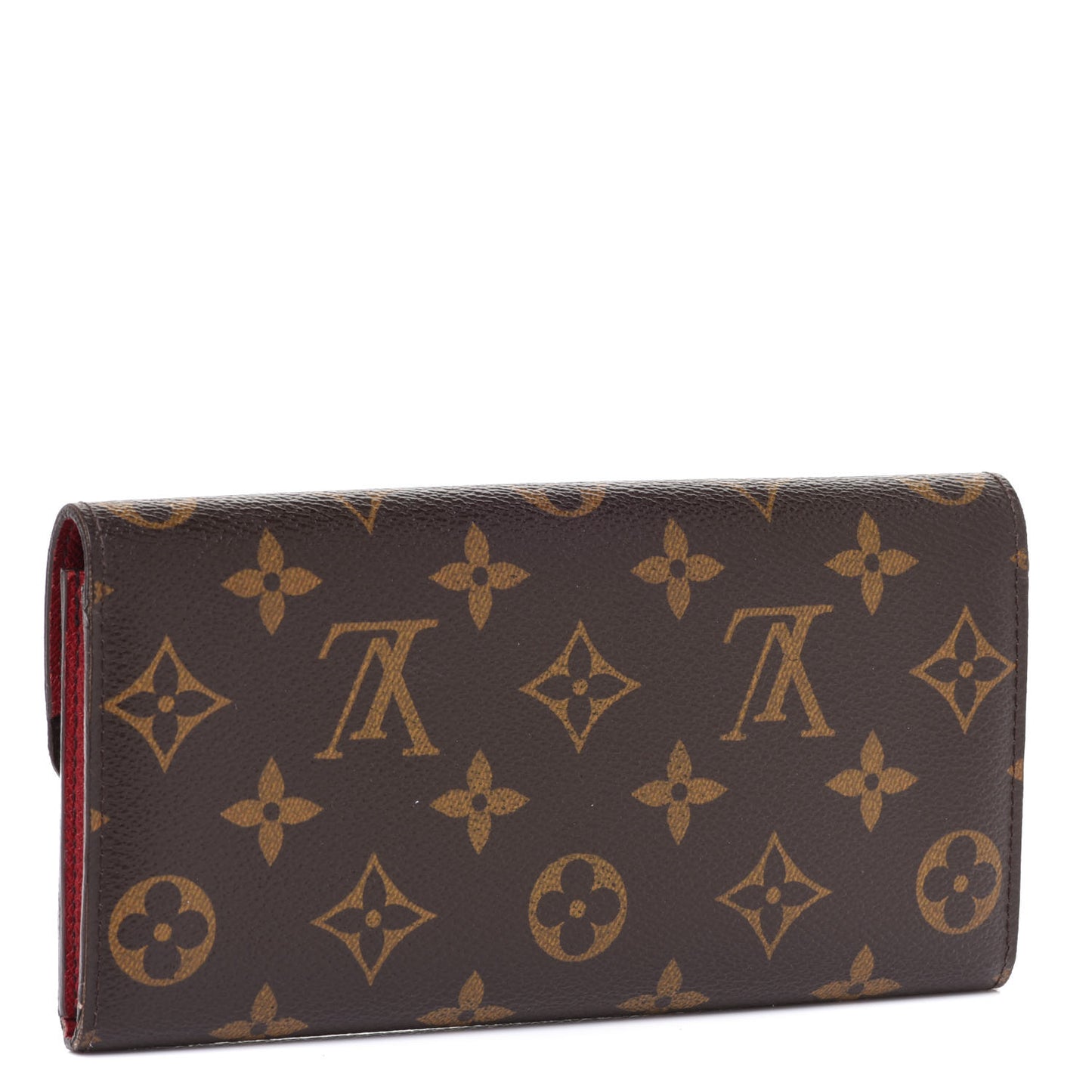 Monogram Emilie Wallet Rouge