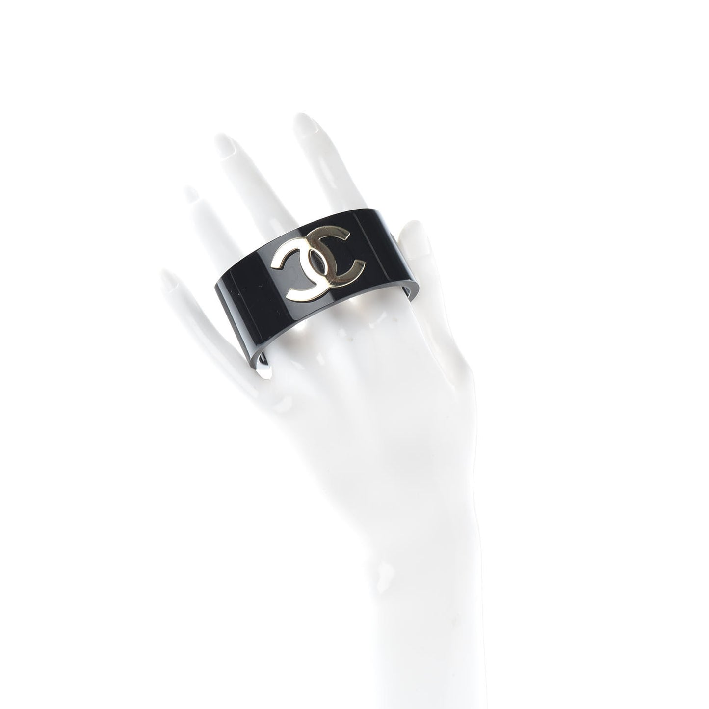 Resin CC Cuff Gold Black