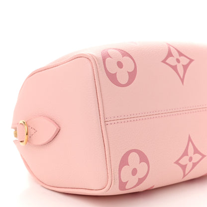 Louis Vuitton Empreinte Monogram Giant Speedy Bandouliere 20 Degrade Rose Pink 8 of 9