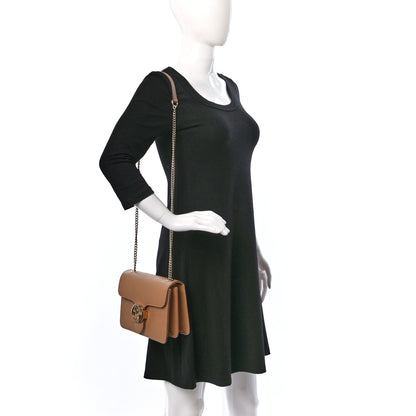 Gucci Dollar Calfskin Small Interlocking G Shoulder Bag Camelia 2 of 10