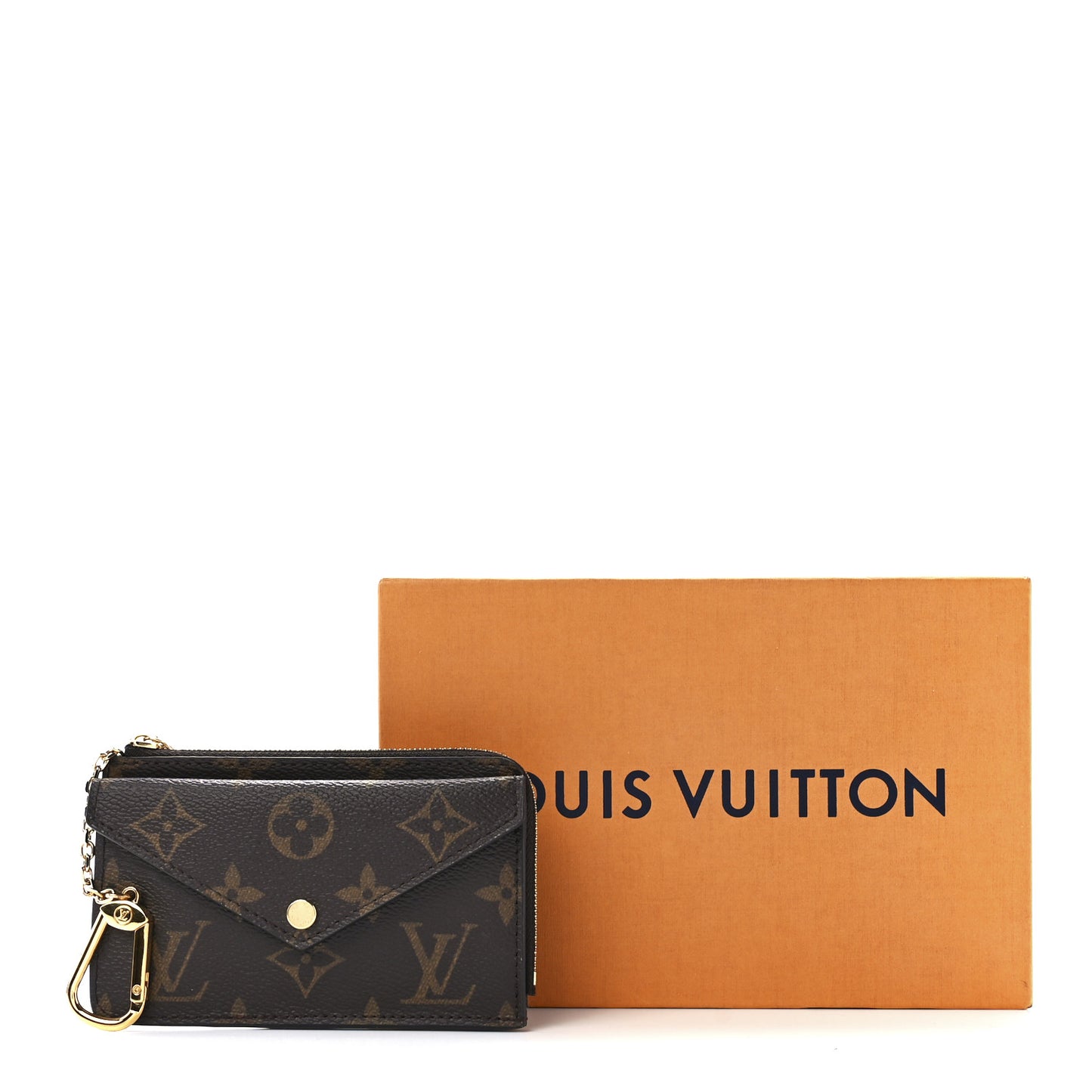 Monogram Recto Verso Card Holder Black