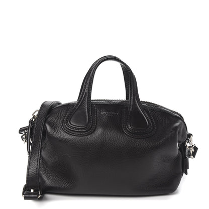 Givenchy Waxed Calfskin Micro Nightingale Black 1 of 9