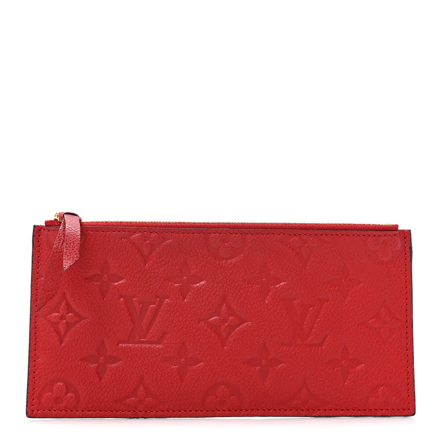 Louis Vuitton Empreinte Felicie Chain Wallet Zippered Insert Scarlet 1 of 10