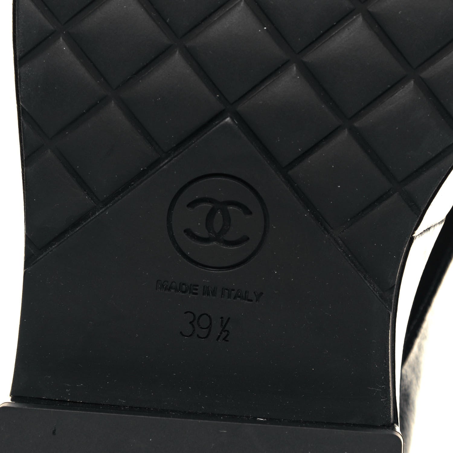 Chanel Shiny Calfskin Pearl Lace Up Combat Short Boots 39.5 Black 6 of 8
