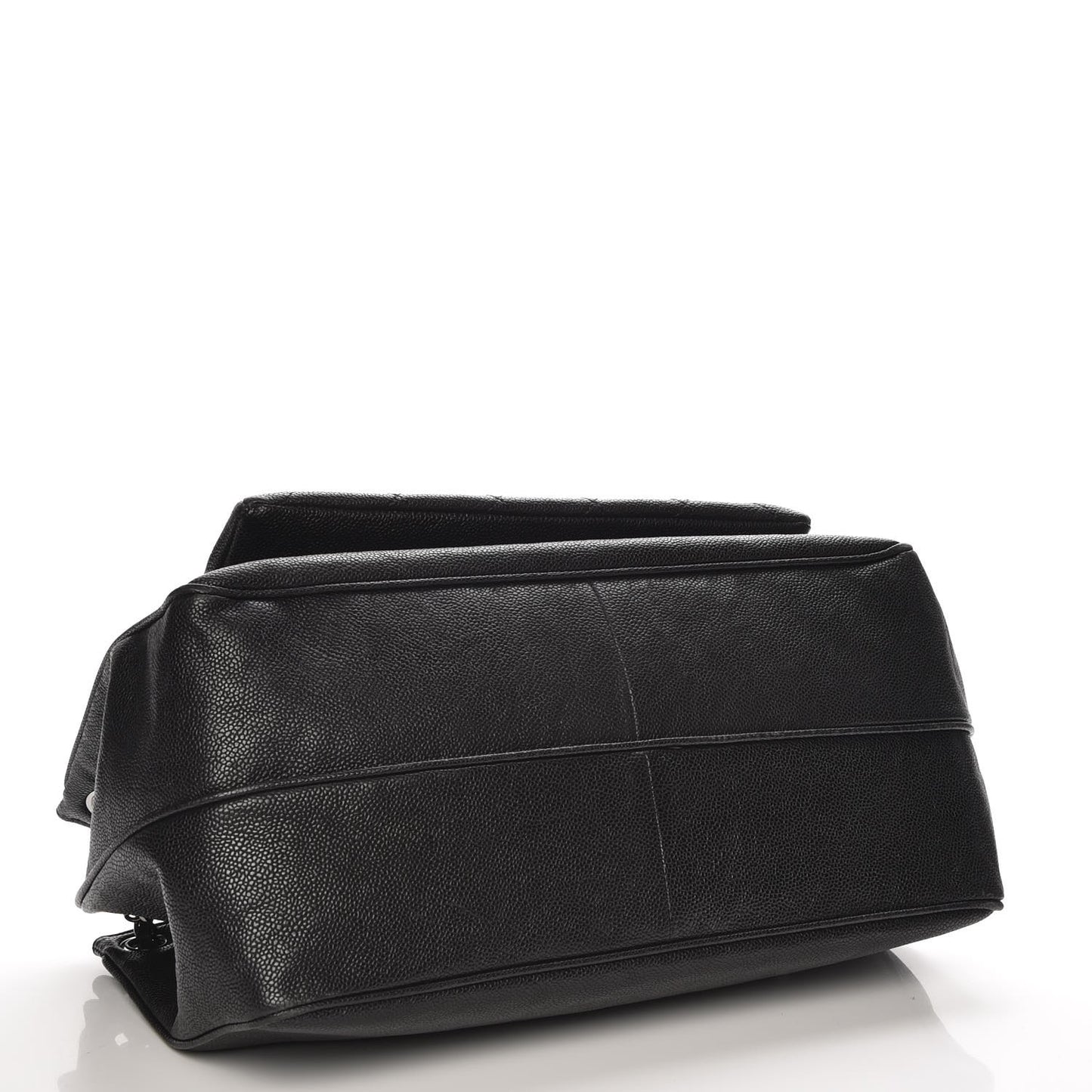 Caviar Mademoiselle Accordion Flap Black