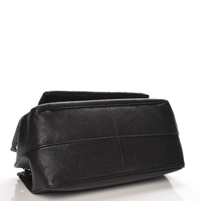 Chanel Caviar Mademoiselle Accordion Flap Black 4 of 9