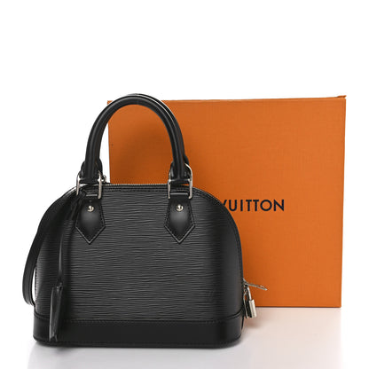 Louis Vuitton Epi Alma BB Black 10 of 10