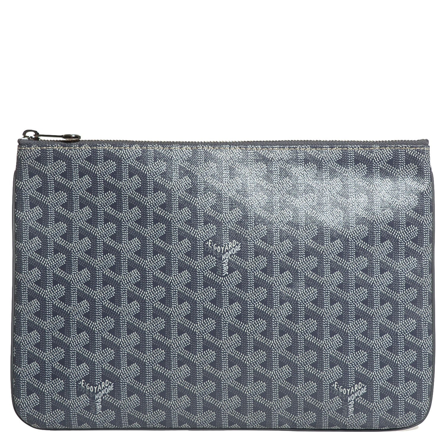 Goyard Goyardine Senat Pochette MM Grey 1 of 8