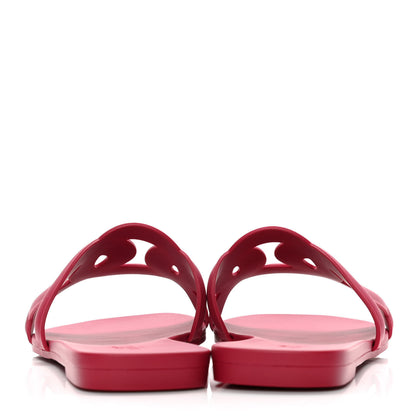 Hermes Rubber Aloha Sandals 41 Rose Baie 6 of 10