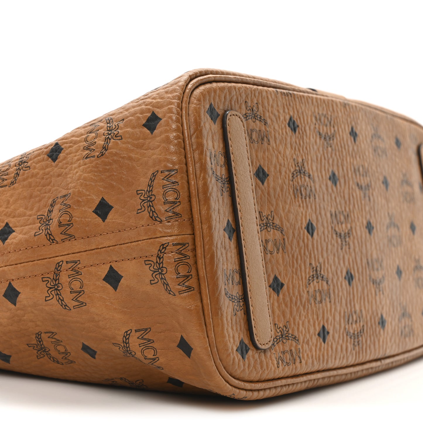 Visetos Medium Liz Reversible Shopper Tote Cognac