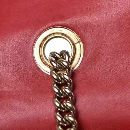 Gucci Microguccissima Medium Emily Chain Shoulder Bag Red 16 of 17