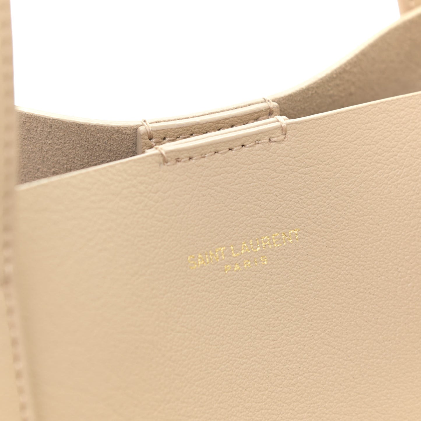 Calfskin Large Shopping Tote Nude Powder