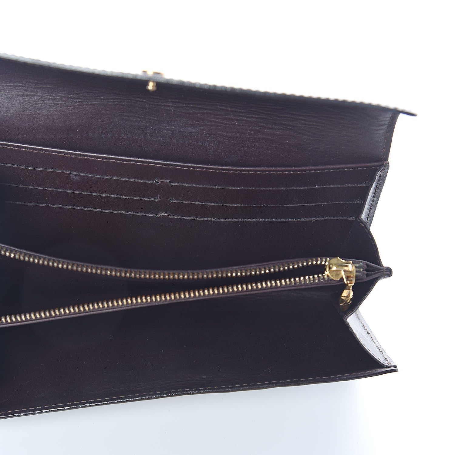 Louis Vuitton Vernis Sarah Wallet Amarante 5 of 7